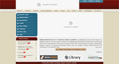 Desktop Screenshot of knit.ac.in